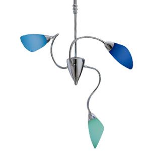 Poli Po 3 Light Chandelier by De Majo - Starlight Lighting USA and Canada